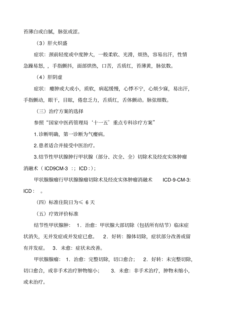 外科瘿病中医临床路径及诊疗方案_第2页