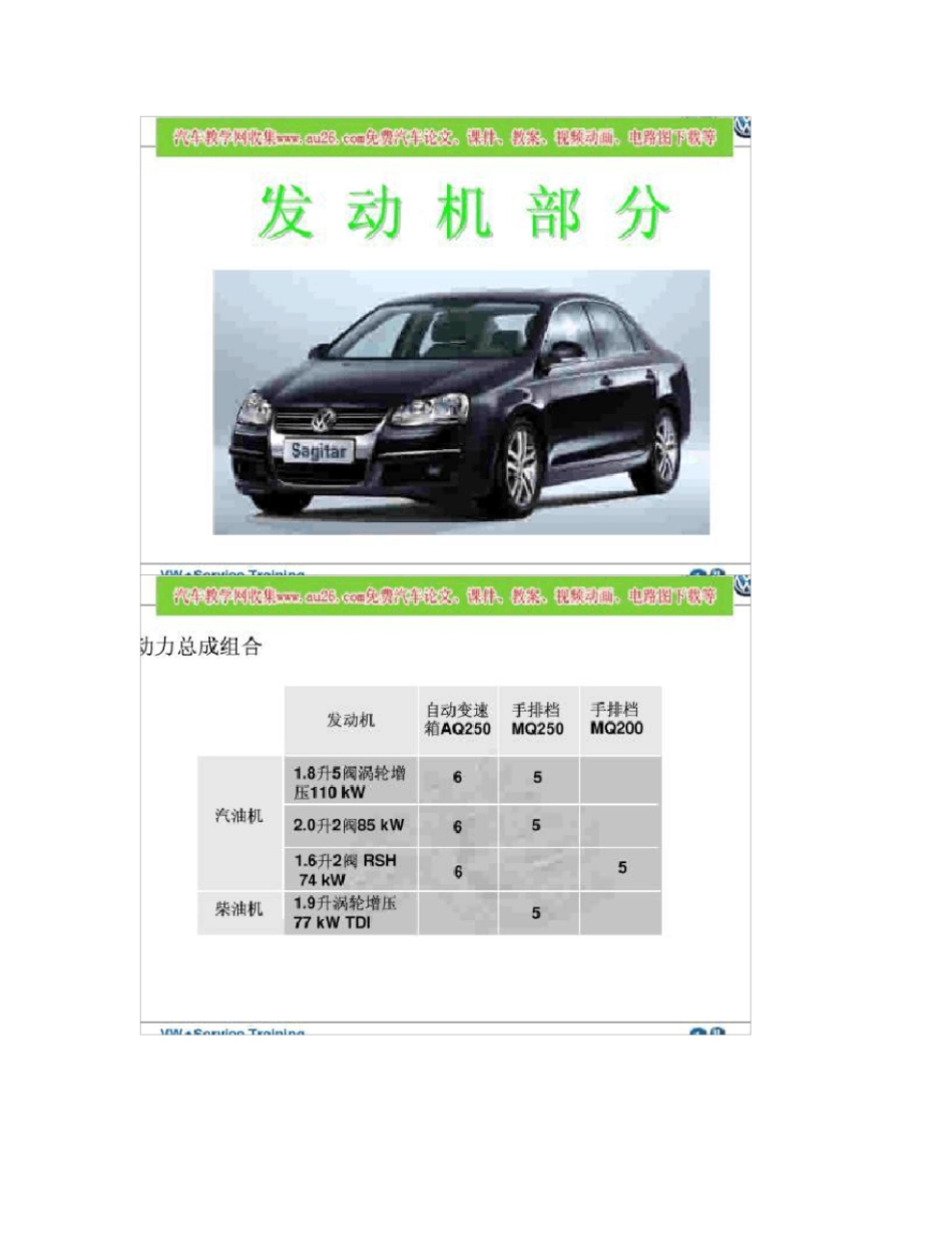 大众速腾_发动机维修手册概要_第1页