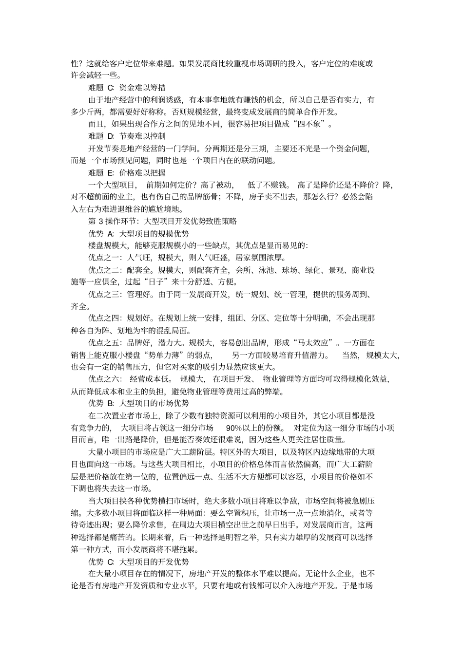 大型住宅项目的开发与营销1_第2页