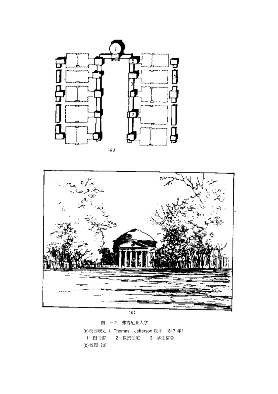 大学校园规划形态的历史沿革--校园发展_第3页