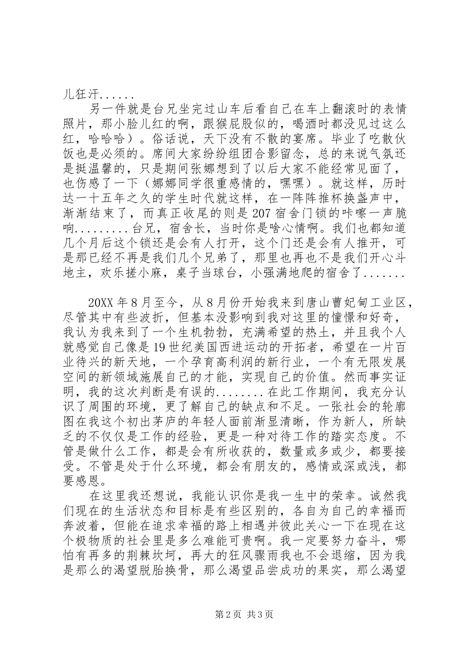 202X年个人年度总结报告_第2页