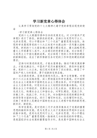 学习新党章体会心得 (38)