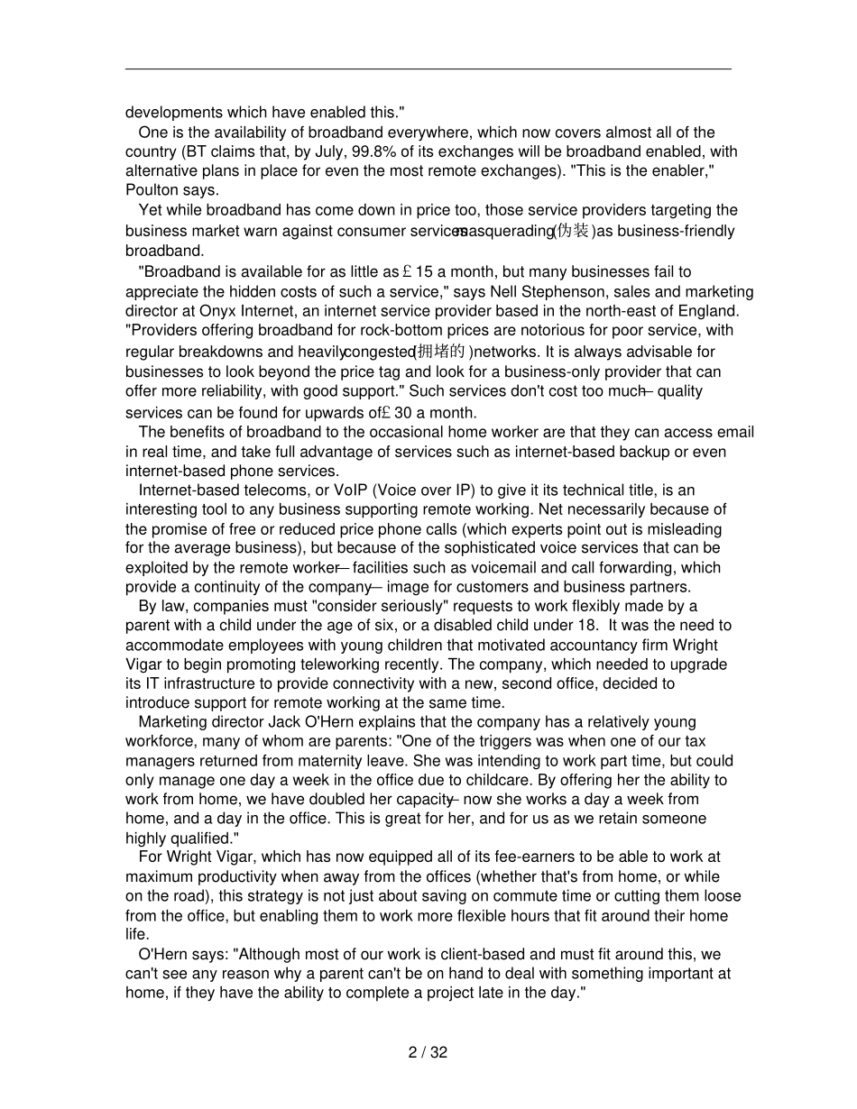 大学英语六级真题库_第2页