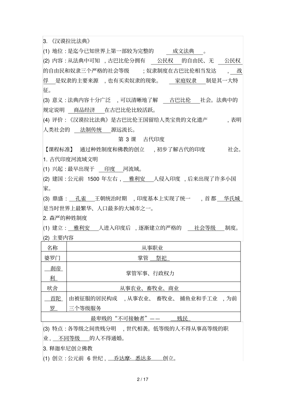 大家下载用2018年人教新版九年级历史上册知识总结_第2页