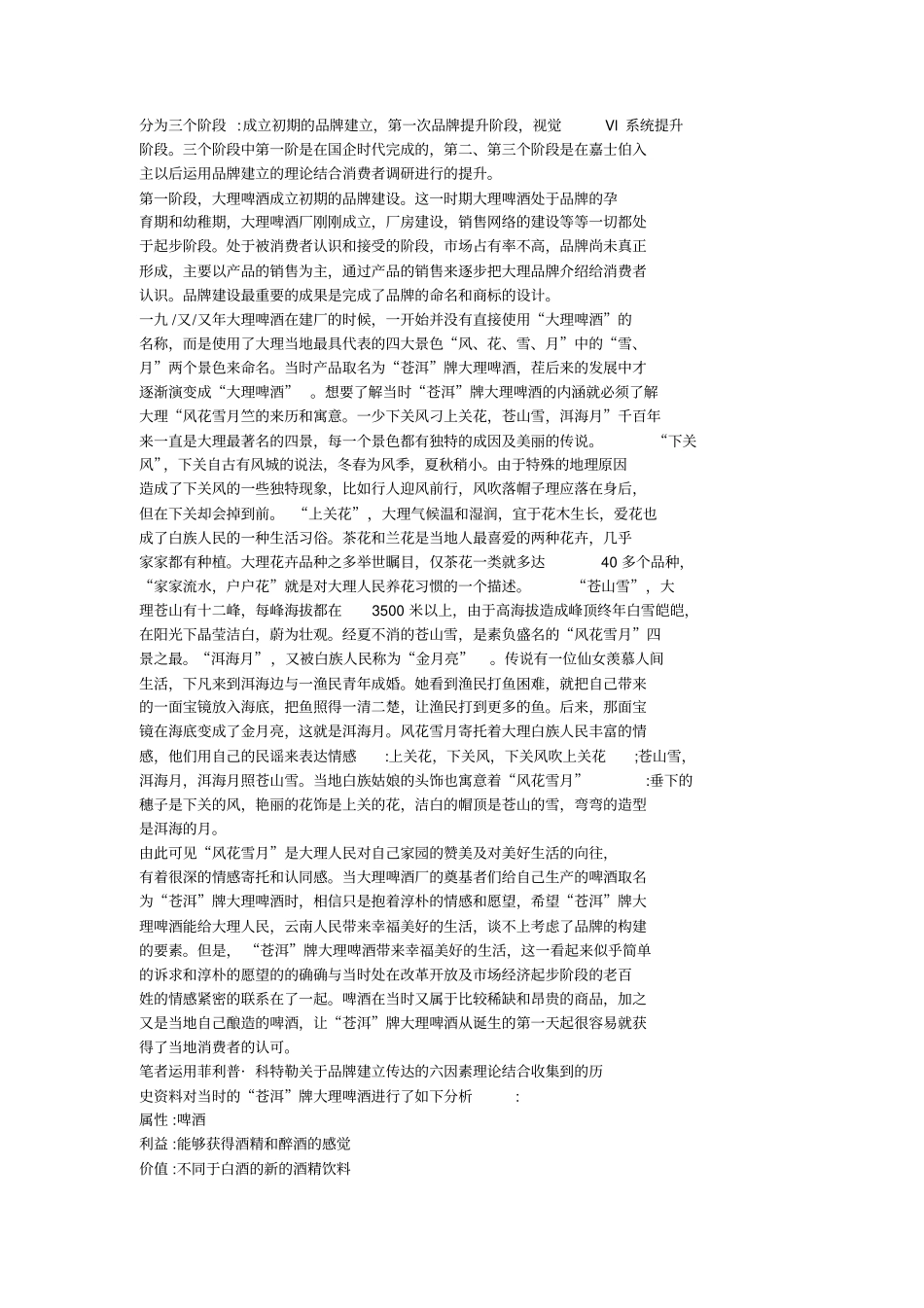 大理啤酒品牌提升_第2页