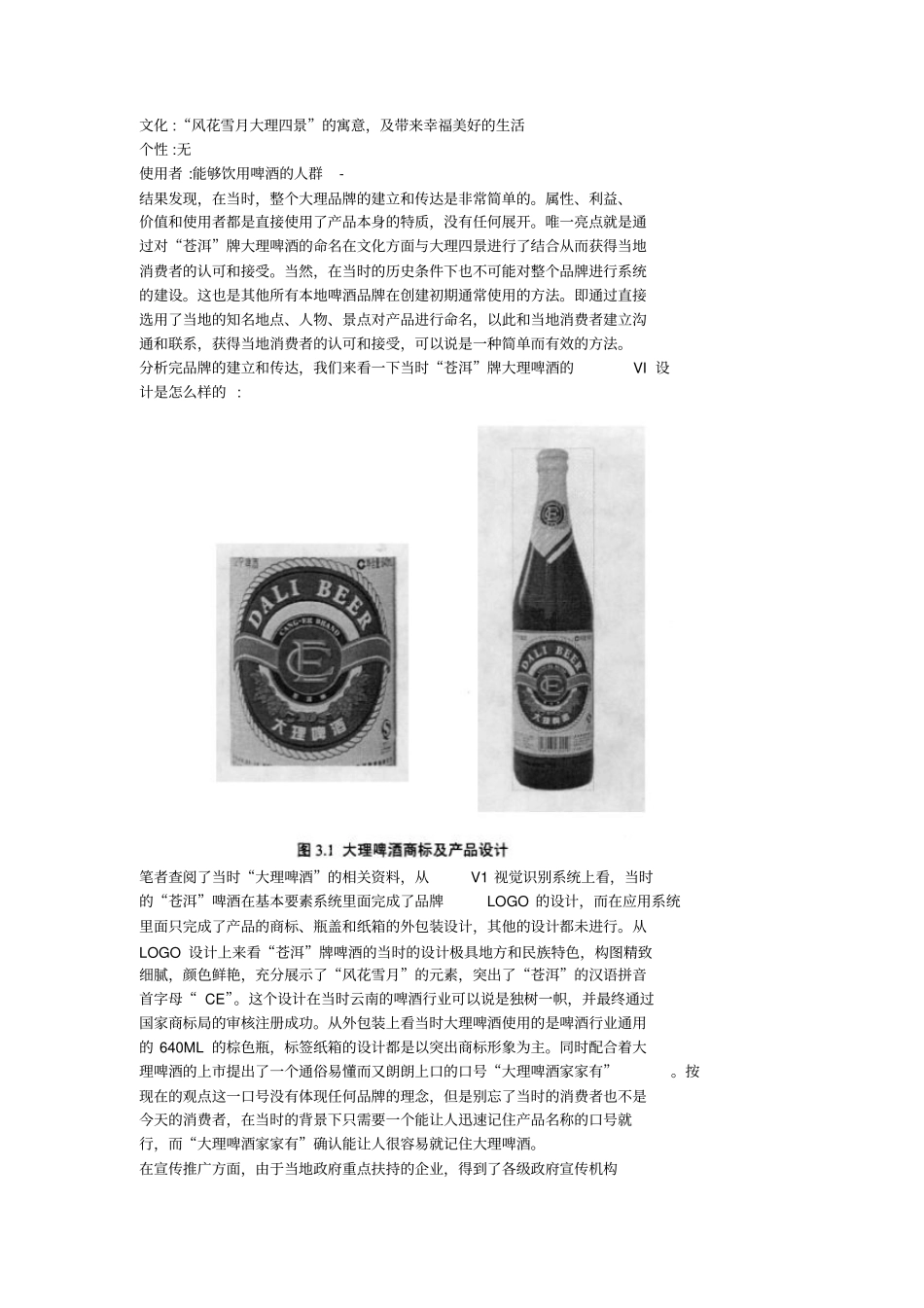 大理啤酒品牌提升_第3页