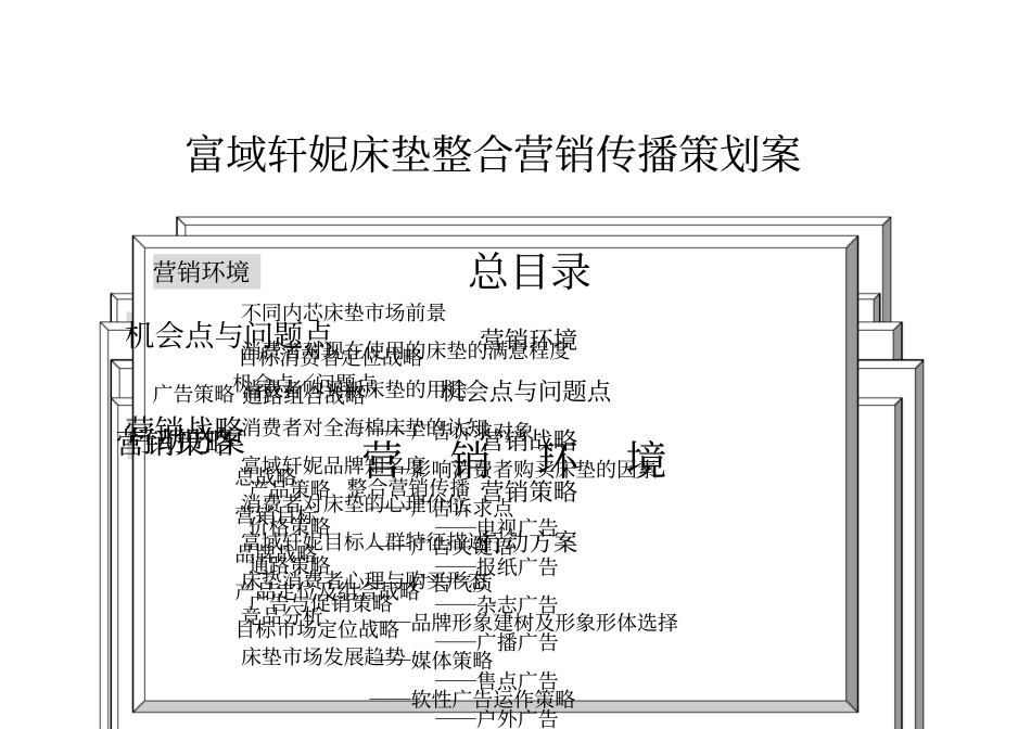 大自然全山棕床垫整合营销传播策划案_第1页