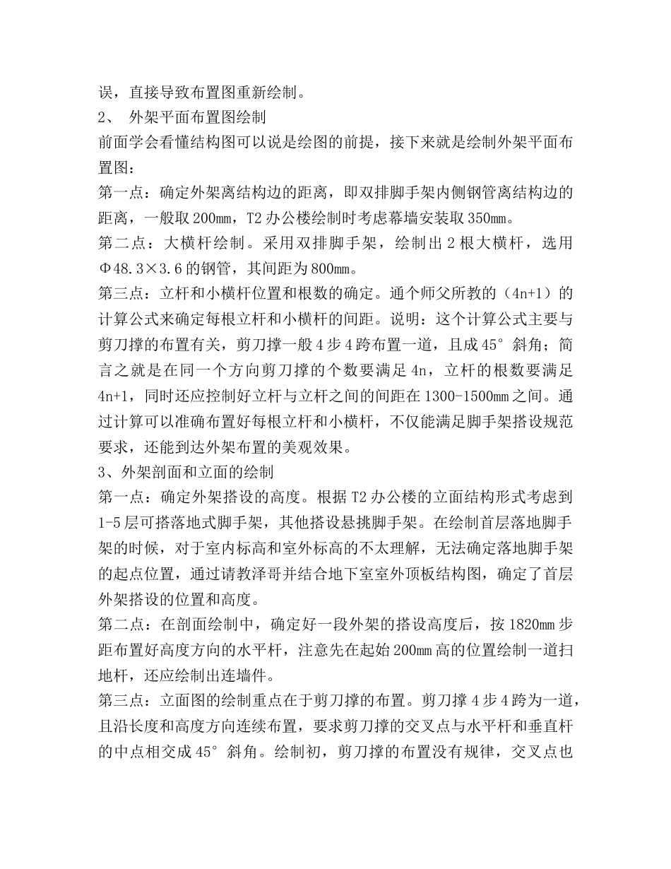 新员工初体验——外架学习心得 _第2页