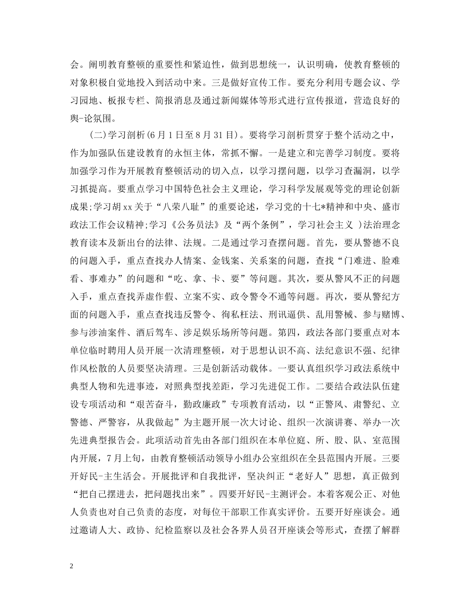 学习警纪警风心得体会 _第2页