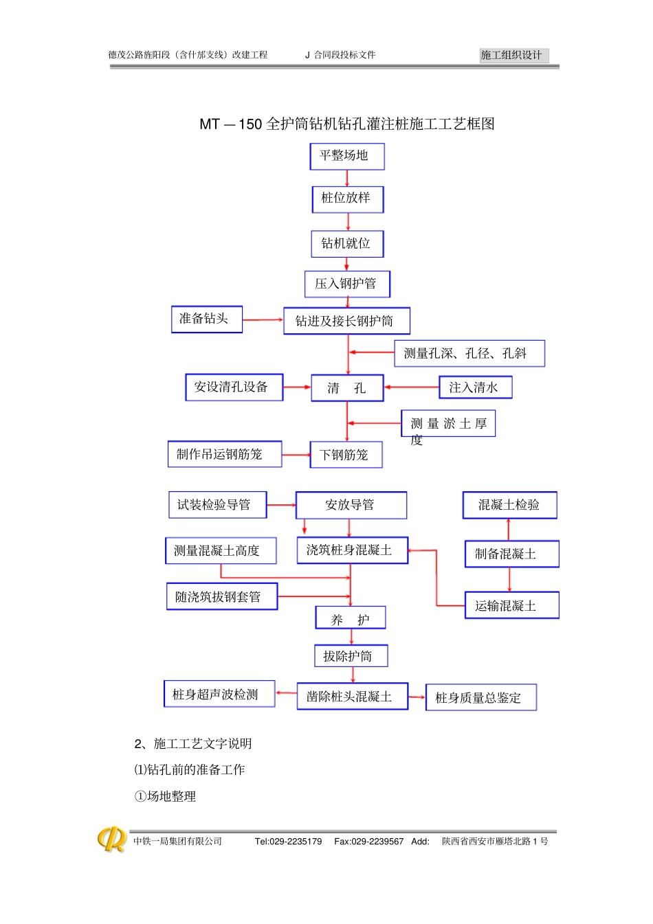 套管钻机施工工艺_第1页