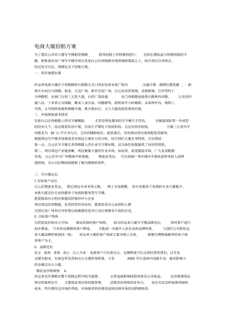 好运来电商大厦招租方案