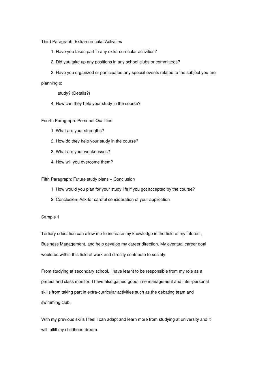 如何写留学自荐信_第3页