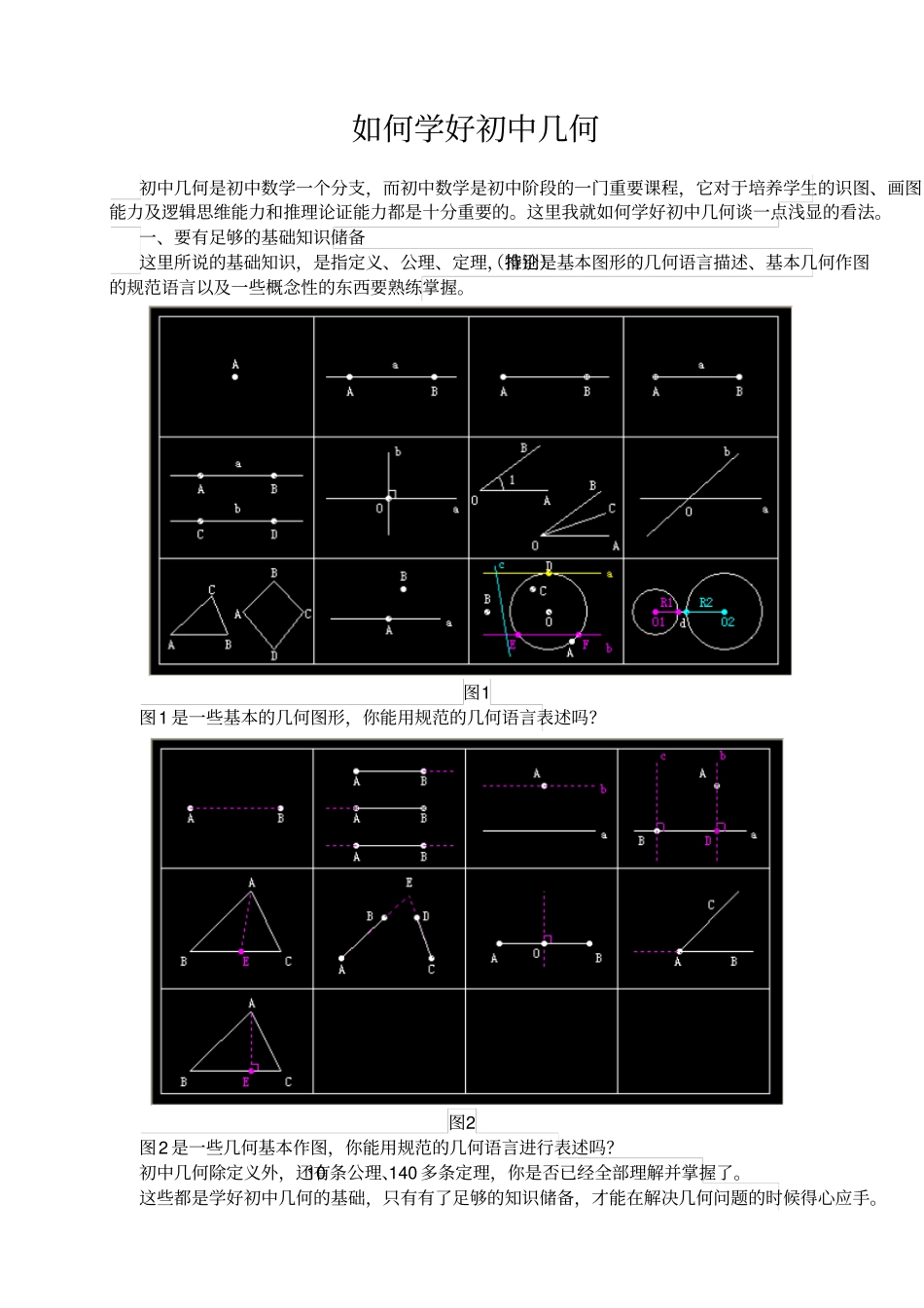 如何学好初中几何_第1页