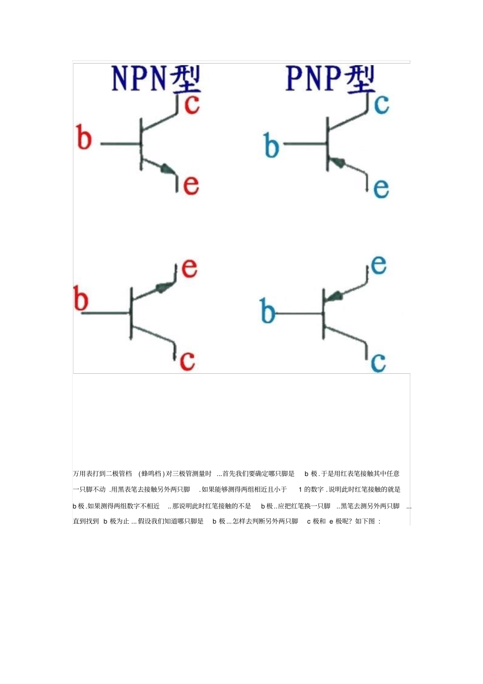 如何测量三极管的好坏_第2页