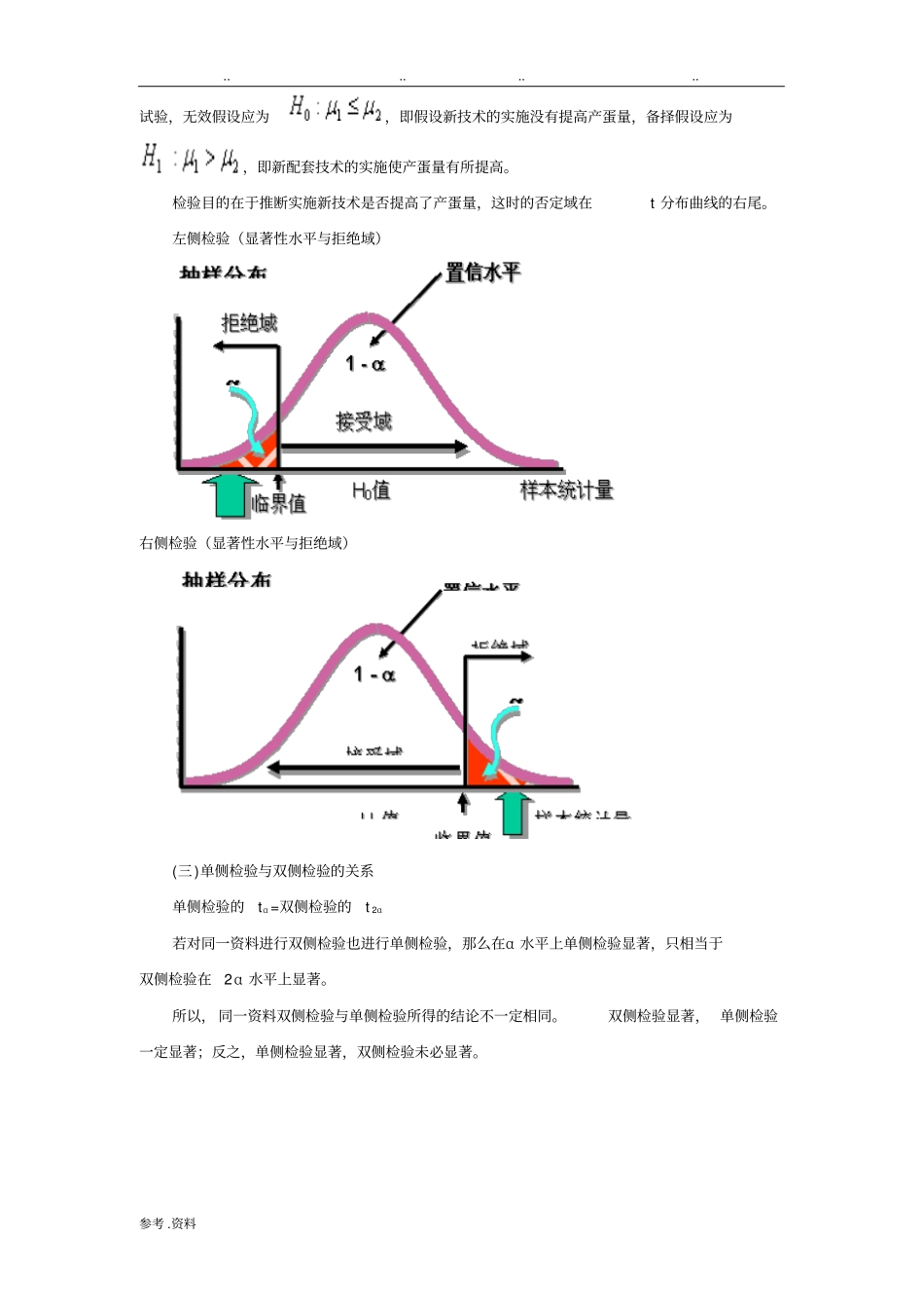 如何正确选用单侧检验与双侧检验_第2页