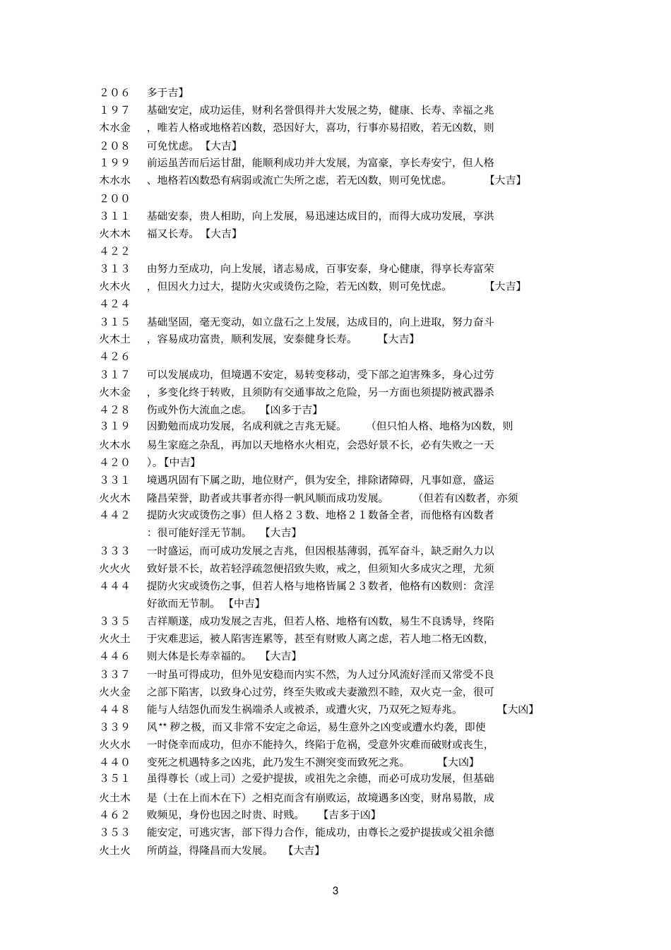 姓名学三才配置表_第3页