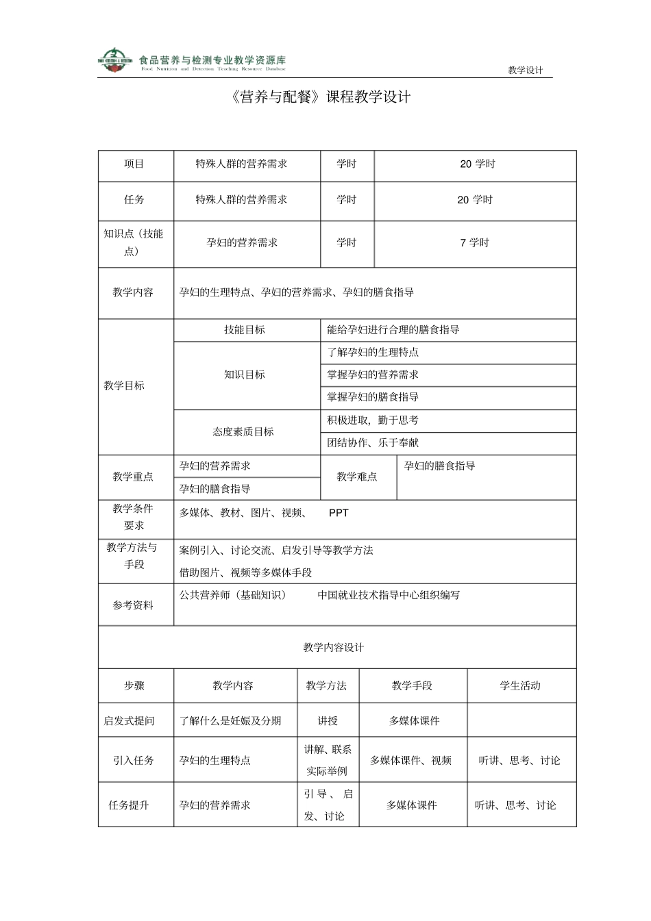 孕妇的营养需求_第1页