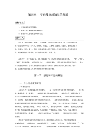 学前儿童感知觉的发展4