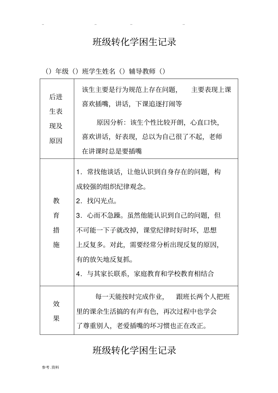 学困生转化记录表_第2页