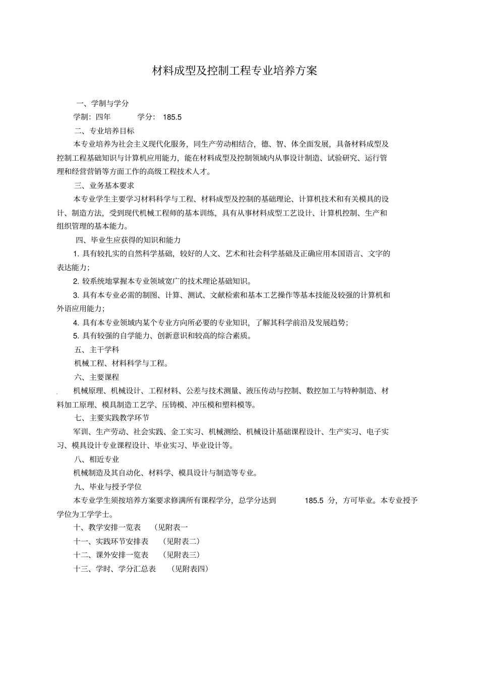学院本科培养方案12级剖析_第1页