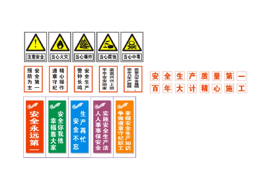 安全标志牌大全_第2页