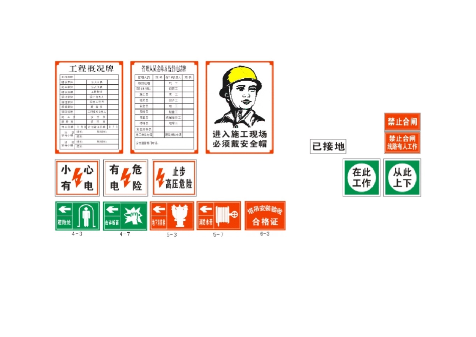 安全标志牌大全_第3页