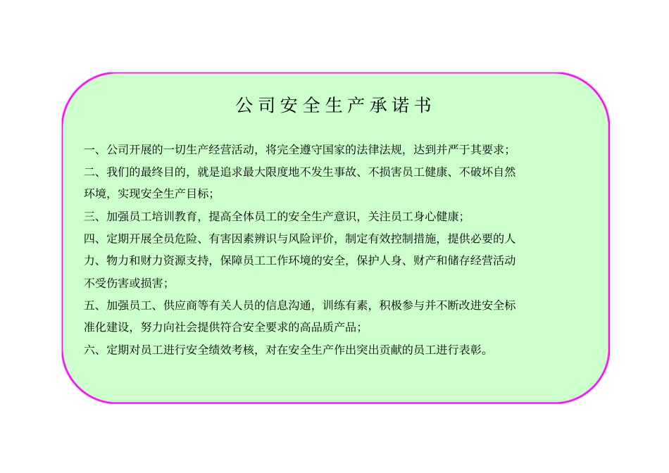 安全生产公示_第1页