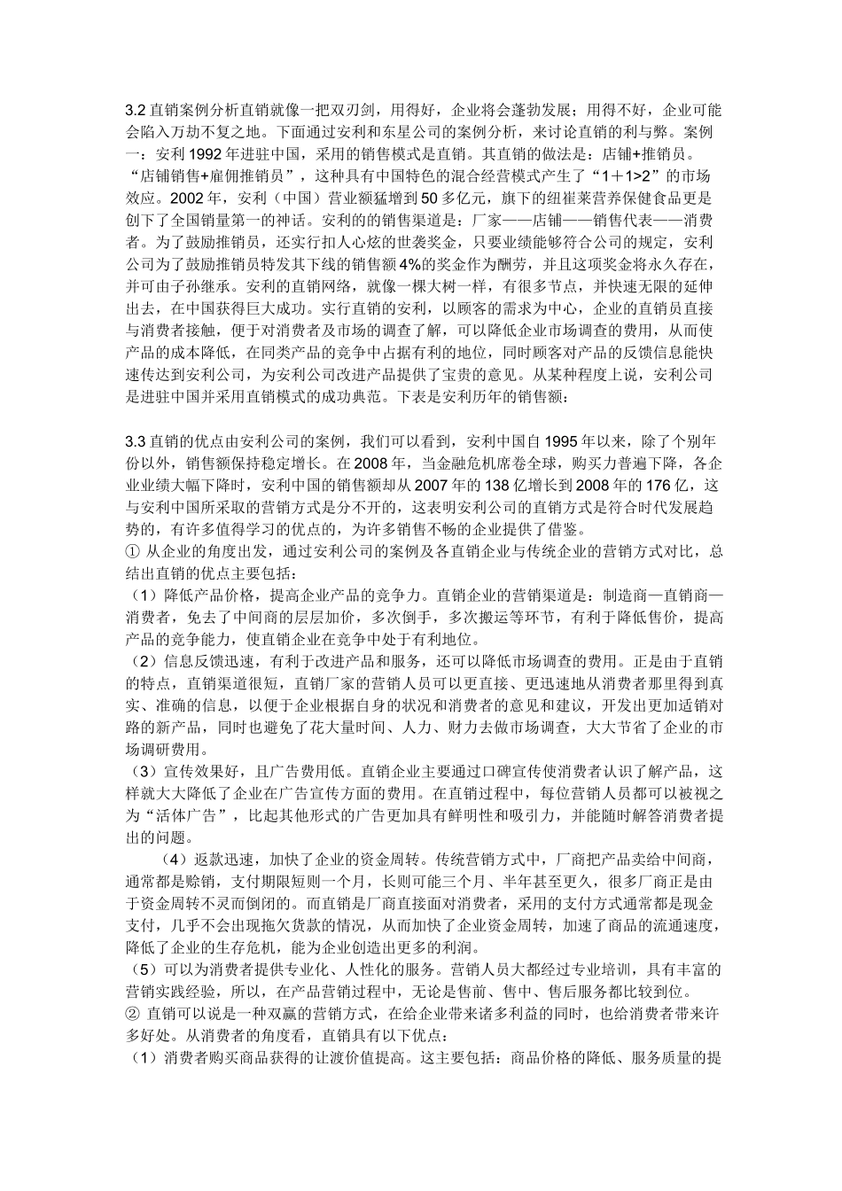 直销模式的利与弊_第1页