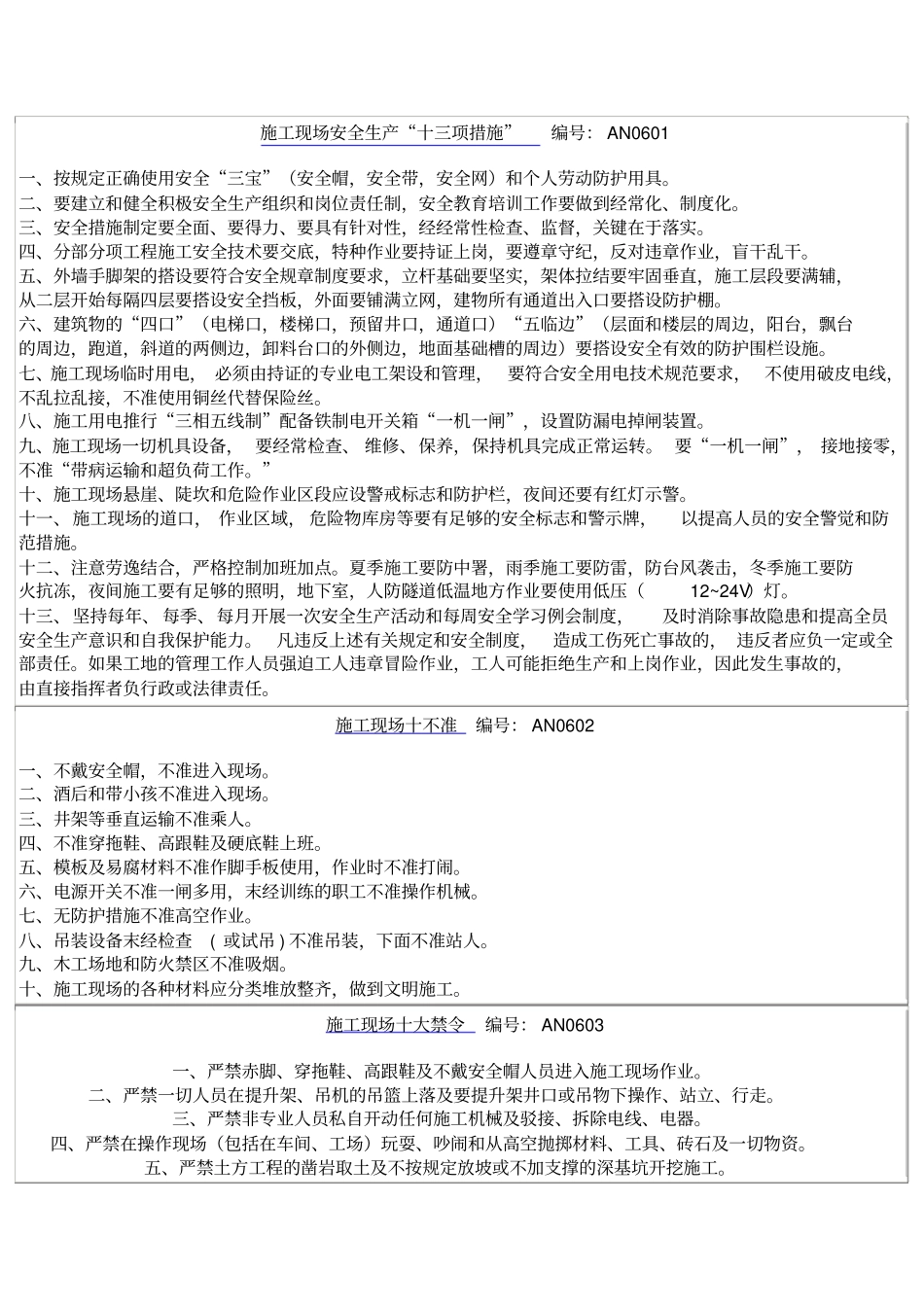 安全管理十大项资料_第1页