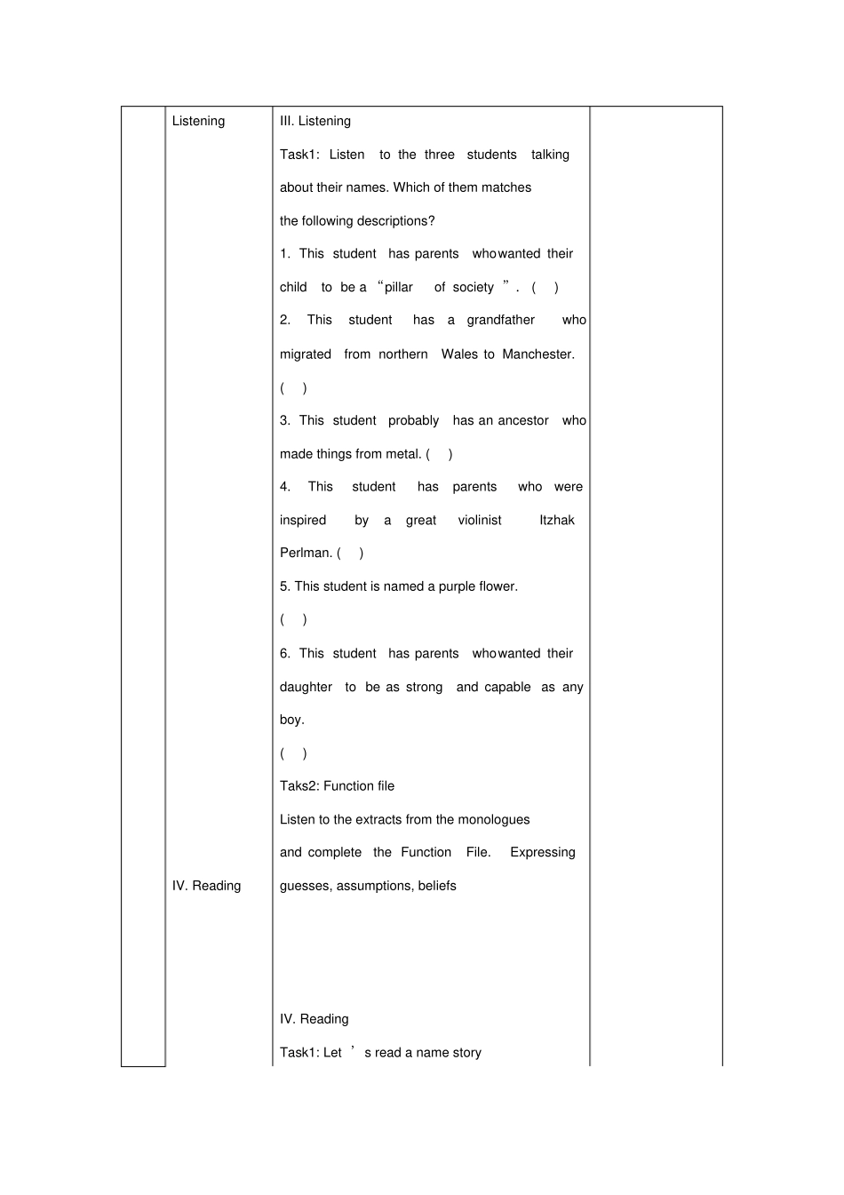 安徽合肥长丰试验高级中学高中英语选修六：Unit16第二课_第3页