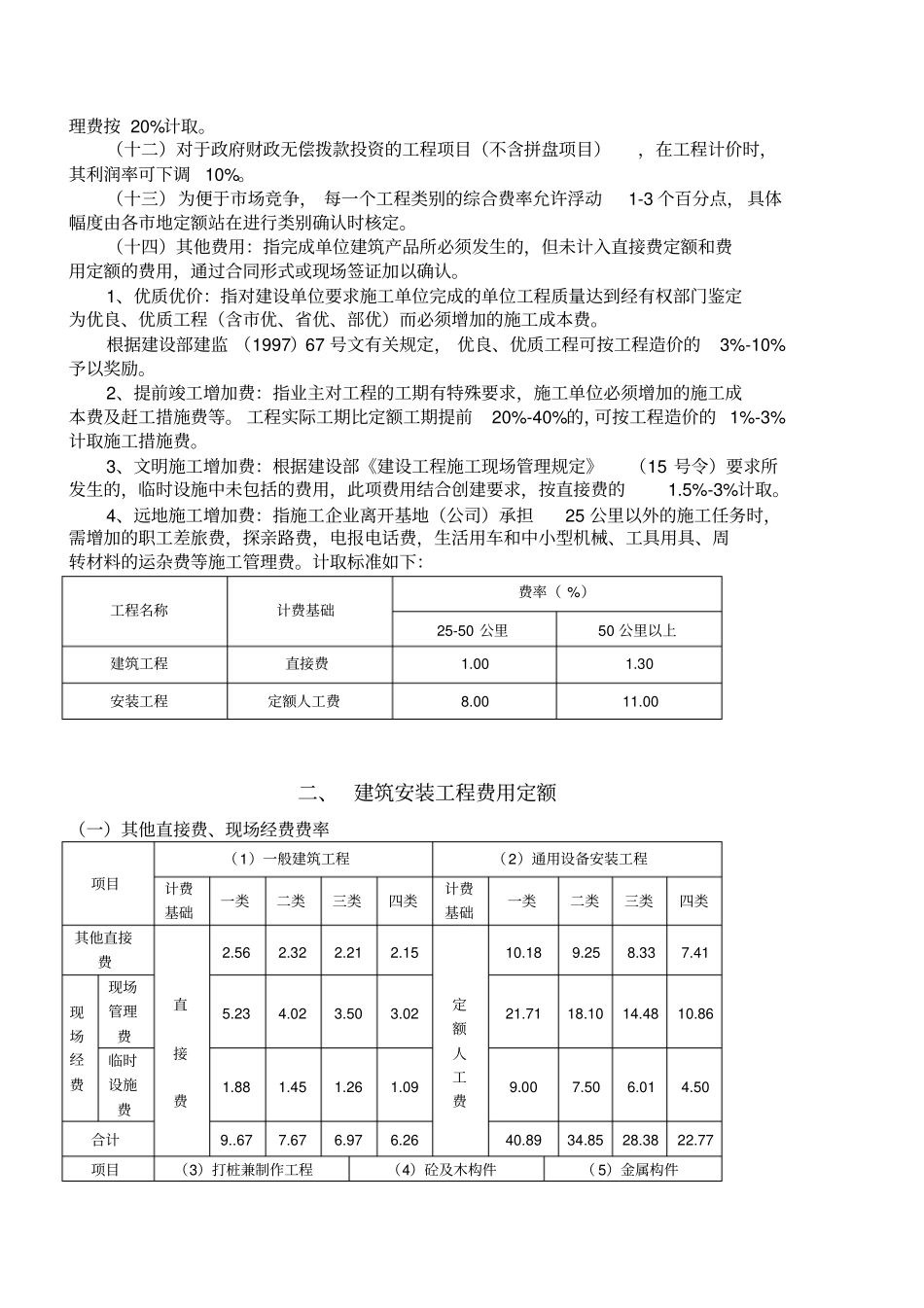 安徽建筑安装工程费用定额讲解_第2页