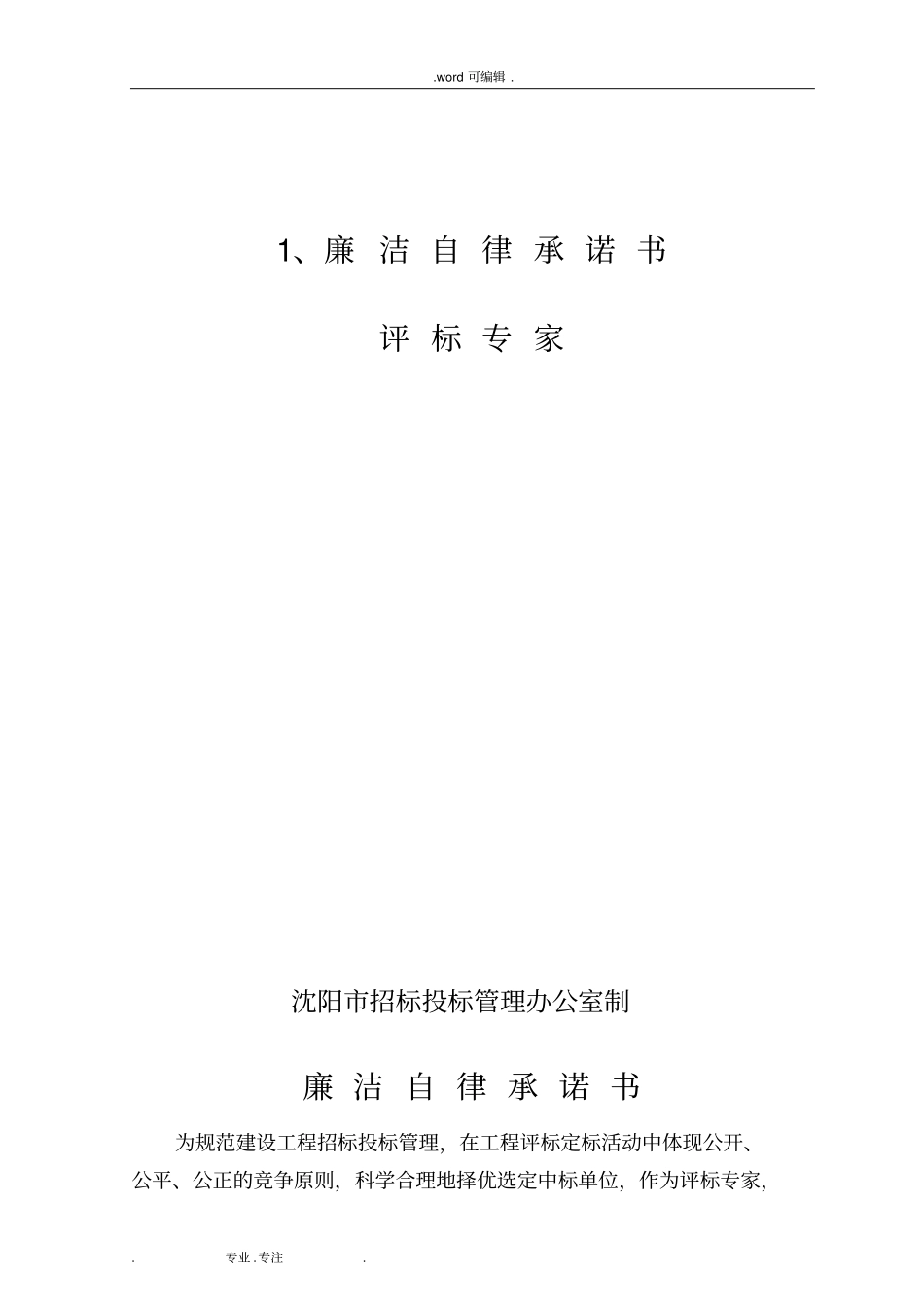 定标报告范本_第3页