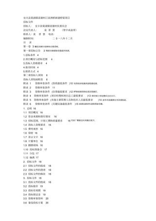 宜丰棠浦镇袁谢村江家洲桥新建桥梁项目001