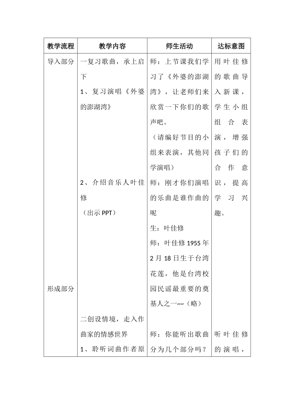 乡间的小路教案第2页_第1页