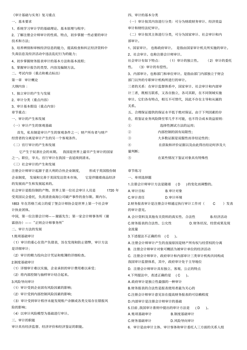 审计基础与实务_第1页