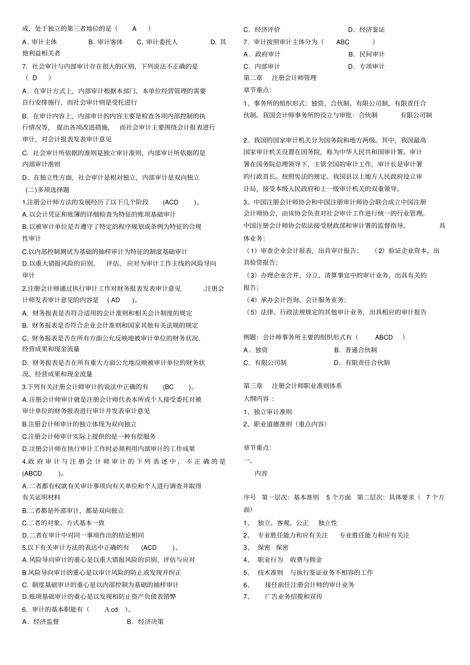 审计基础与实务_第2页