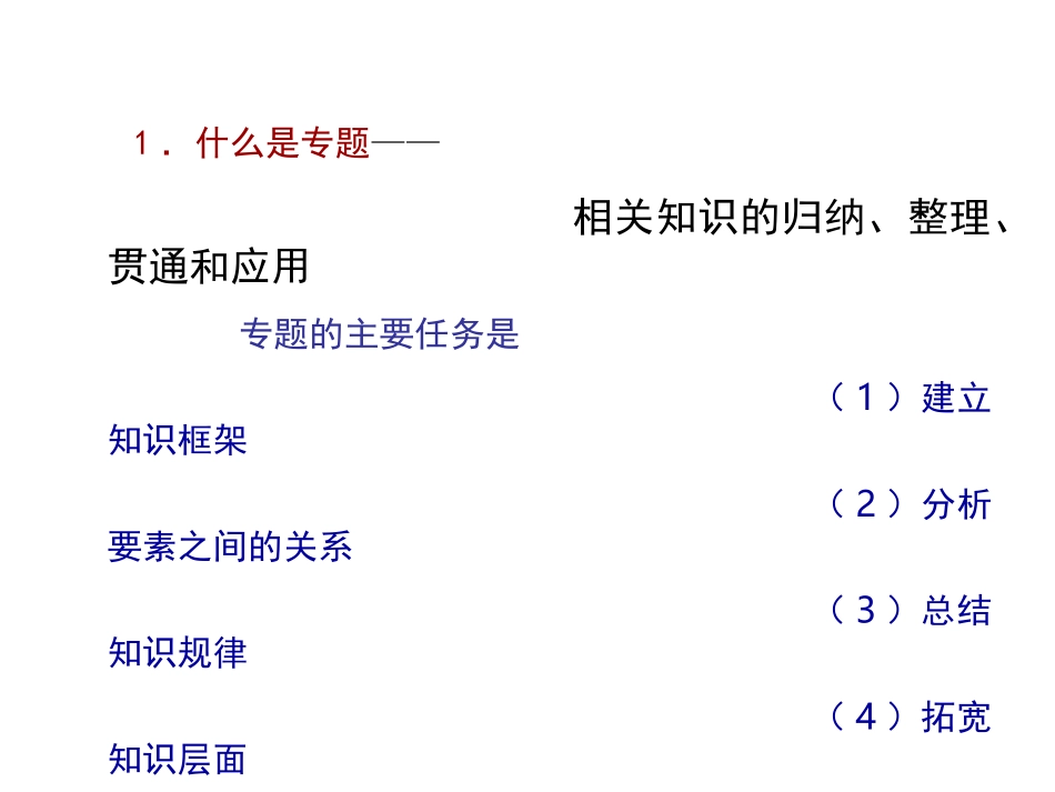 怎样有效地进行专题复_第2页