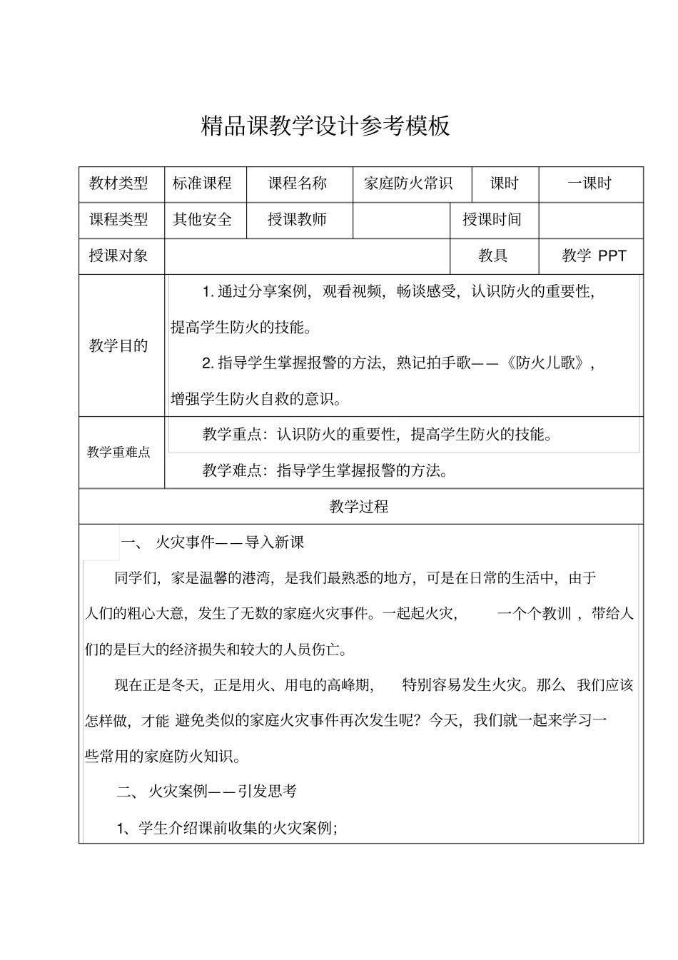 家庭防火常识_第1页