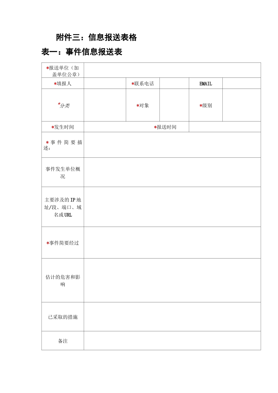 信息报送表格_第1页