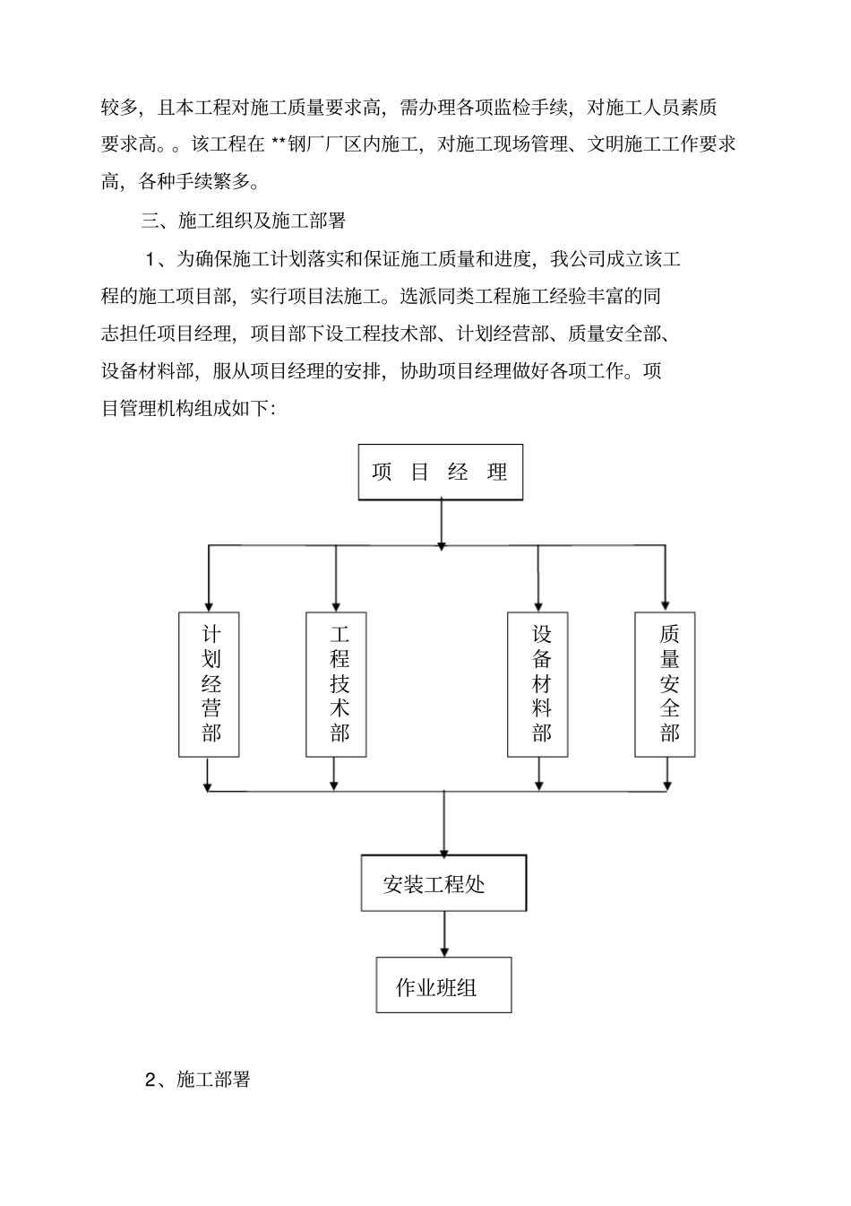 富氧管道施工方案_第3页