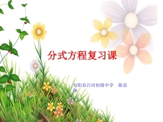 方式方程中考复习