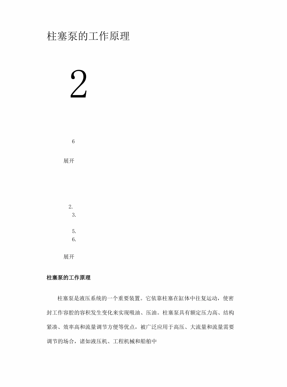 柱塞泵的工作原理_第2页