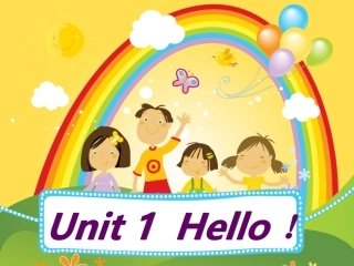 2012版外研社剑桥JOIN_IN教材三年级unit1_Hello课件
