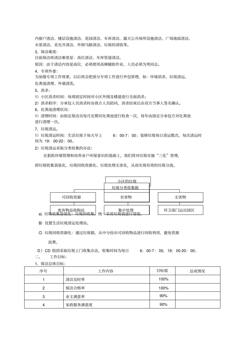 小区保洁管理方案_第3页