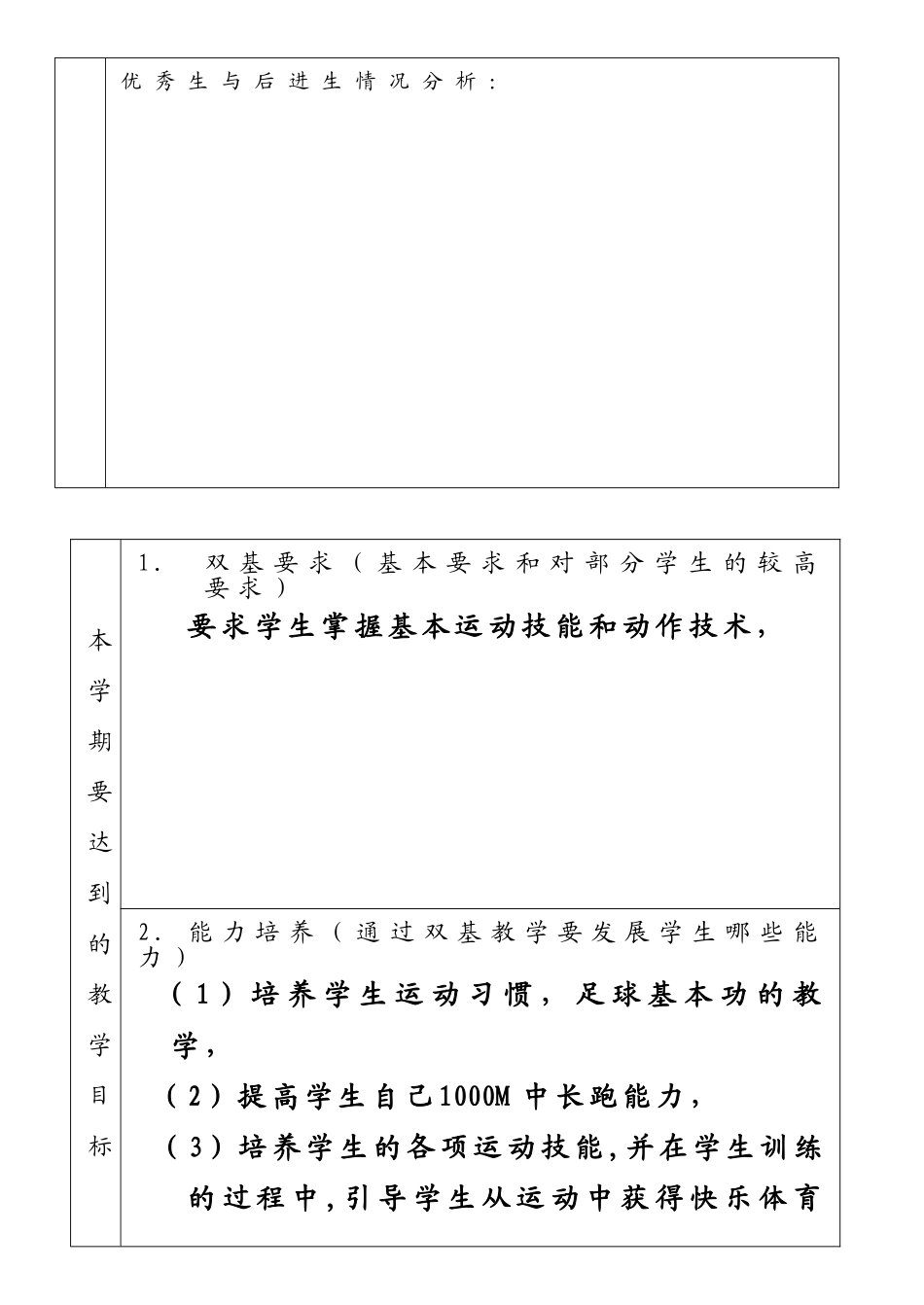 2015体育教学计划（李美光）_第3页