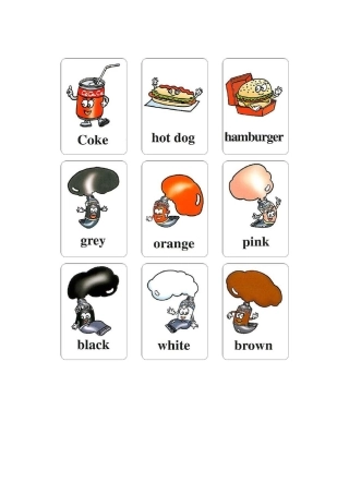 小学三年级英语单词卡