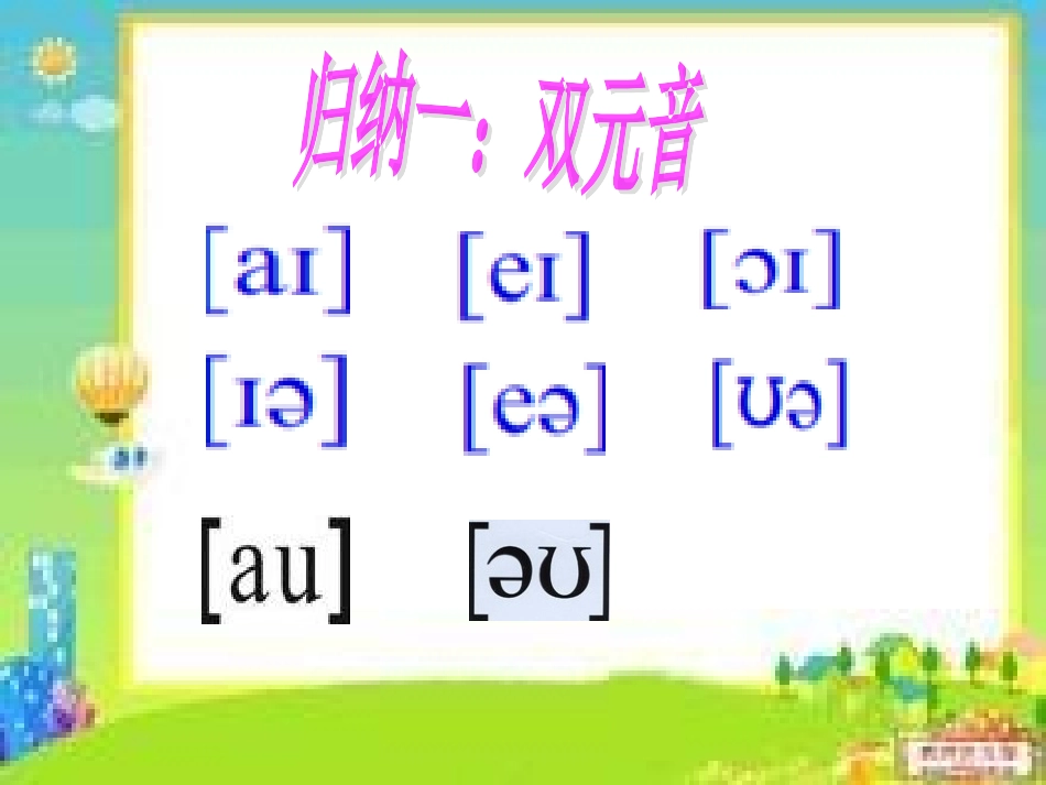 音标教学第二课时_第3页