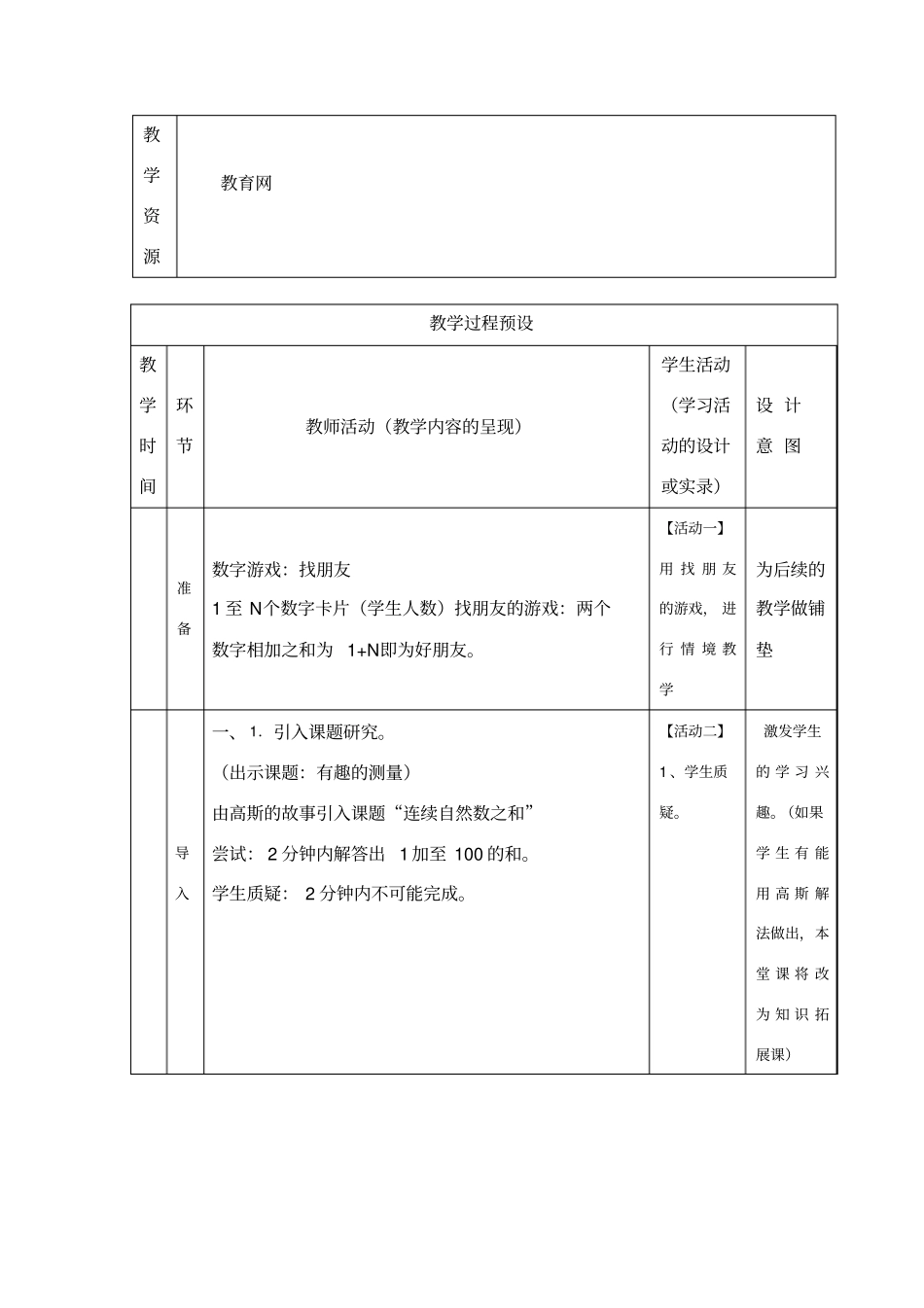 小学数学教学片段设计_第2页