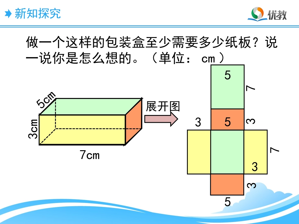 《长方体的表面积》教学课件_第3页