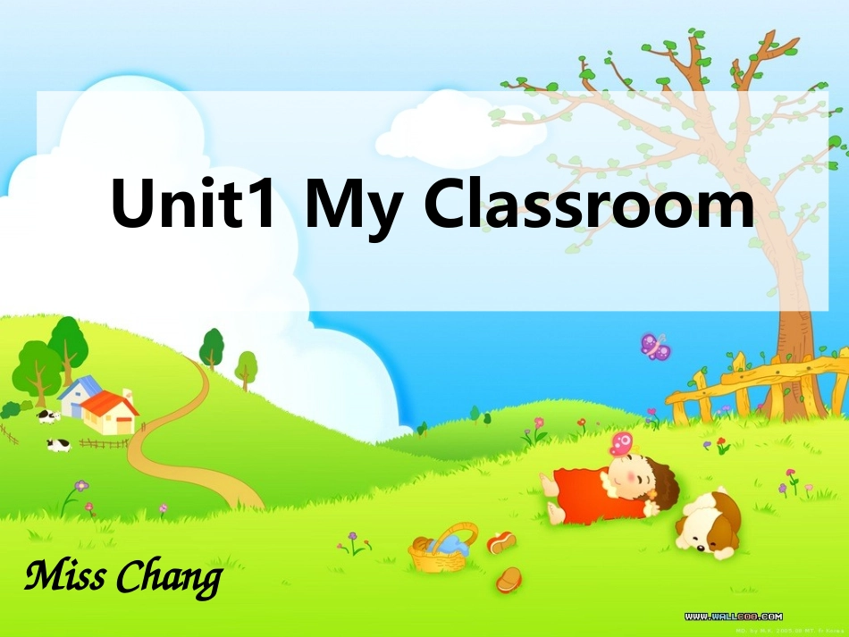四年级上册unit1_第1页